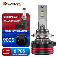 1คู่ conpex M8 PRO 110w 11000LM LED ไฟหน้ารถยนต์ แสงสีขาว  H1 H3 H4 H7 H11 9005 9006 9012 6500K ไฟหน