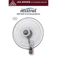 Mistral MWF1870R 18 Inch Wall Fan With Remote