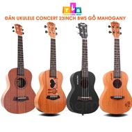 Ukulele Soprano - Concert 21inch - 23inch BWS Full Wood 100% (With Accessories)