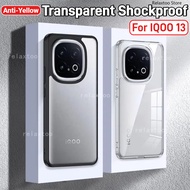 IQOO13 Pro 5G Transparent Casing For IQOO 13 12 Pro 13Pro 12Pro IQOO13Pro IQOO12Pro 5G V2408A Matte 