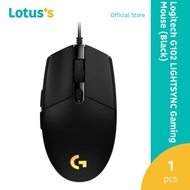 Logitech G102 LIGHTSYNC Gaming Mouse (Black / White)