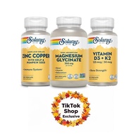Winter Wellness Bundle (3 Pack includes: Magnesium Glycinate + Vitamin D3/K2 + Zinc Copper) Healthca