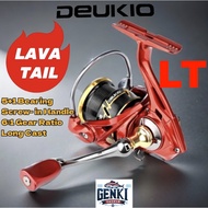 Deukio LT Lava Tail Spining Fishing Reel mesin pancing air masin mcm Daiwa Salamandura Feugo Sienna