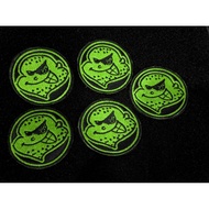 Bapaks Green Embroidered Patch EDC