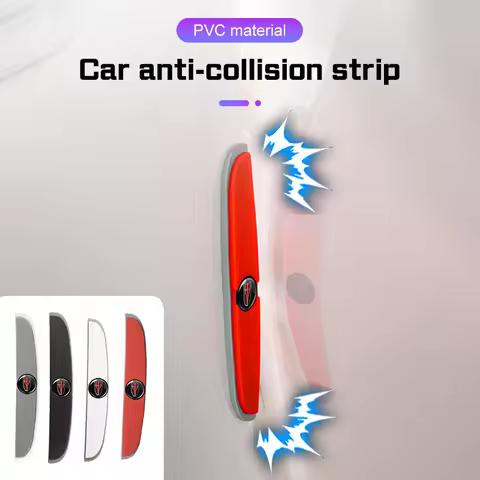 4PCS Car Edge Anti-collision Protector Strip Sticker For Hongqi HS5 H5 H6 H9 E-QH5 HS7 E-HS9 HS6 H7 