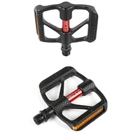 061D Ultra-Light Aluminum Bearing Road Bike Pedal Red Axis Bicycle Bearing Pedal Bicycle Accessories