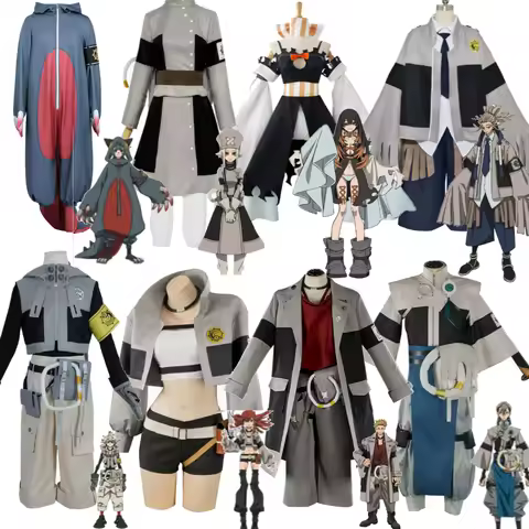 GACHIAKUTA Guita Rudo Enjin Zanka Amo Riyo Eishia Tamsy Scavenger Team Battle Outfit Halloween Cospl