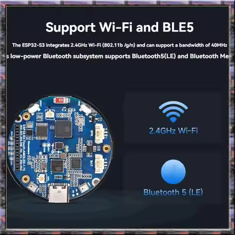 Hot Sale ESP32 Deepseek Xiaozhi AI Voice Chat Robot 1.75Inch Touchscreen Development Board With Spea