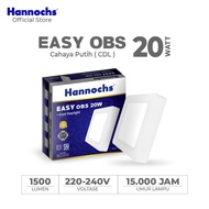 Hannochs EASY OBS 20W KOTAK OB Lampu Downlight LED Hannochs EASY OBS 20W KOTAK OB DITEMPEL OUTBOW