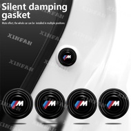 Xinfan ad | 2/4PCs car door shock absorber gasket sticker for BMW M M4 power F20 F30 G20 F31 F34 F10 G30 F11 X3 F25 x4 i3 M3 M4 1 3 5 series car styling