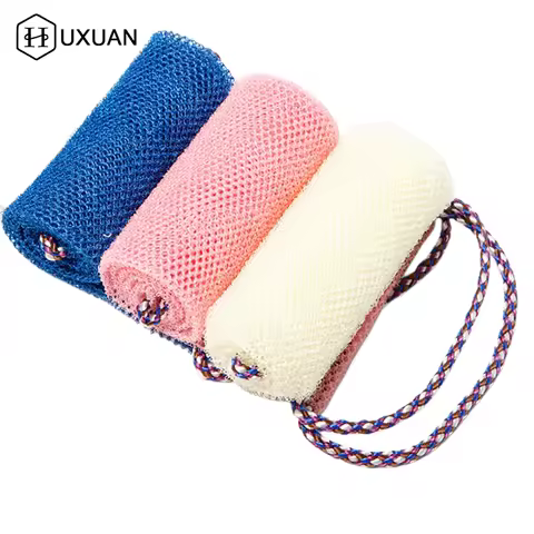 African Net Bath Sponge, 77cm African Net Long Bath Net Sponge Exfoliating Shower Body Scrubber Back