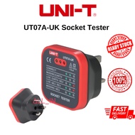 UNI-T UT07A SOCKET TESTER 230V 50-60HZ UK/HT107E DIGITAL SOCKET TESTER/HT106E SOCKET TESTER