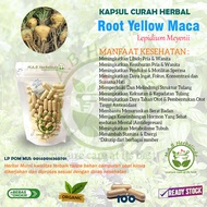 Akar MACA 100 kapsul curah herbal stamina libido kesuburan hormon pria