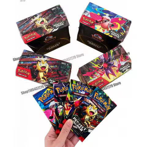 360Pcs Pokemon MEGA EVOLUTION Perfect Order Scarlet Violet Prismatic Evolutions English Booster Batt