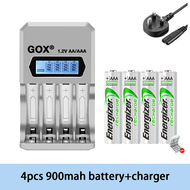 1.2V AA Rechargeable Battery 2450mah Or AAA 900mah Lithium Battery And Charger