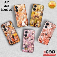 ( JJ 61 ) Softcase Glossy ANIME MOTIF For HP OPPO Reno 8T 4G 5G A17 A17k a78 4G A78 5G A58 5G 8Z 8 7