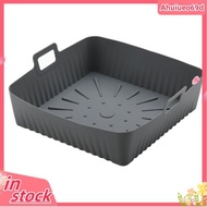 23cm/9Inch Square Large Silicone Air Fryer Liners Mold for  Air Fryer 6-8QT Reusable Airfryer Oven B