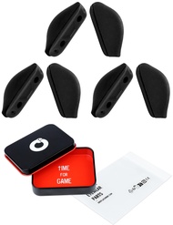 3 Pairs Ultra Soft Silicone Eyeglass Nose Pads for Oakley Crosslink/Badman OO6020/Valve New 2014/Tur