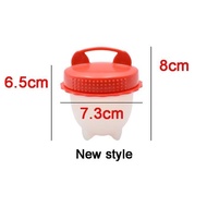 JahWa- Silicone Egg Boiler Container Contains 6 Pcs Boiled Egg Molds / Egg Boiler Boil