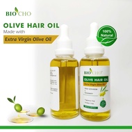 BIOCHO MINYAK RAMBUT ZAITUN OLIVE HAIR OIL MINYAK ZAITUN EXTRA VIRGIN OLIVE OIL MINYAK RAMBUT BAYI M