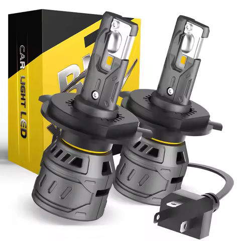 BMTxms 2Pcs 20000Lm 60W H4 LED Canbus Car Headlight Bulb High Low Beam Fog Light For Seat Ibiza 6K 6