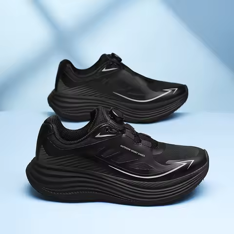 Classic Brand Running Shoes For Men Black White Walking Jogging Shoe Man Breathable Sports and Leisu