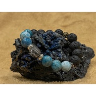 Lava Stone Amazonite Skull Diy Bracelet