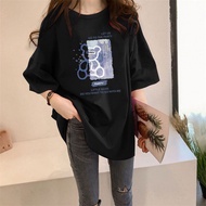 Factory Store Special A21243 2024 Plus Size T Shirt Loose Tshirt Women Plus Size Tshirt Baju Perempu
