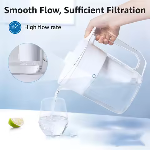 Pitcher Water Filter, Replacement For Filters, Pitchers, Dispensers, Brita® Classic OB03, Mavea® 107