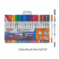 [ SET ] Color Brush Pen Joyko CLP-07 24 Colors Color Brush Pen/