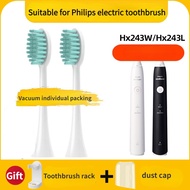 Suitable for Philips HX2431 Electric Toothbrush Head Hx243W/Hx243L Small Feather Brush Net Power Brush Soft Bristles