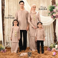 Baju Sedondon Kurta Fattah & Kurung Haura - Nude