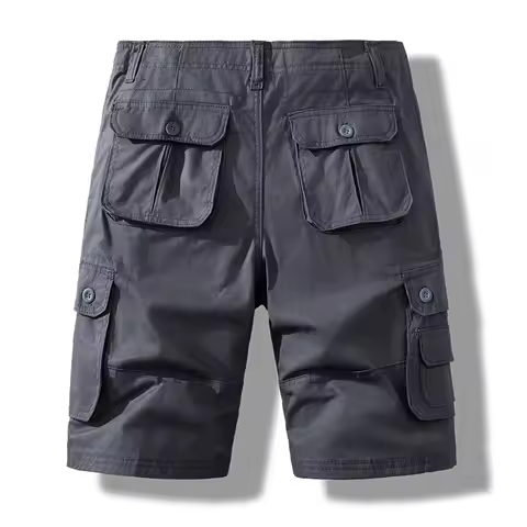 Men's Sports Shorts Cargo Shorts Pants Big Size Bermuda Half Pants Cotton Loose Straight Running Gym