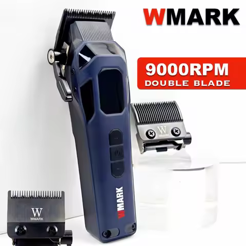 Professional Electric Hair Clipper WMARK NG-8080 High Speed Motor 9000RPM Dual Gradient Fade Blade T