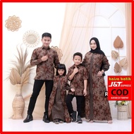 BAJU BATIK COUPLE GAMIS KELUARGA BATIK MODERN IBU BAPAK ANAK MODEL TER