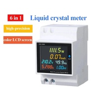 D52 meter measures 6 digits 110V 220V 380V 100A measures voltage, current, capacity