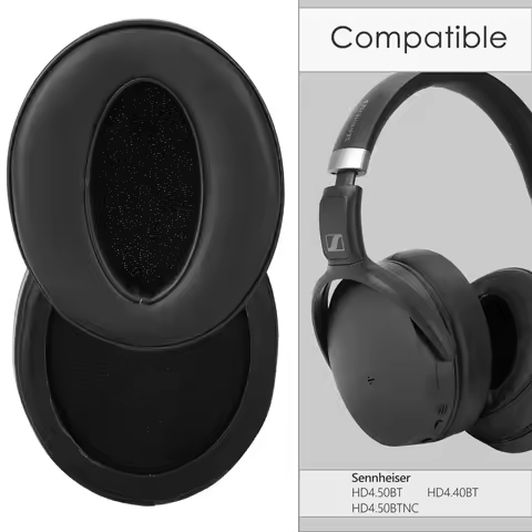 Ear Pads for Sennheiser HD4.50BT, HD4.50BTNC, HD4.40BT, HD4.30G, HD4.20S, HD458BT, HD450 Headphones 