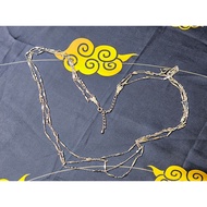 3-Strap Necklace Twisted Bar Pattern Second Hand Women's Fashion Product