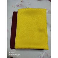 Thai Tuan company product, high quality silk brocade ao dai fabric woven with embossed patterns - go