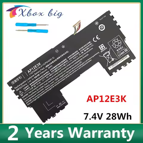 AP12E3K AP12E3K Laptop Battery for Acer Aspire S7 S7-191 Ultrabook 11" 1/CP3/65/114-2 1/CP5/42/61-2 