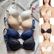 Maidenform Memory Foam Lightly Lined MDF Devotioncomfort Demi Full Coverage Front Closure T Back Lig
