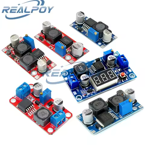 XL6009 4A Boost Converter Step Up Adjustable 15W 5-32V to 5-50V DC-DC Power Supply Module High Perfo