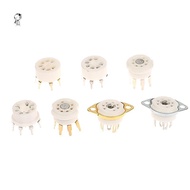MOE 1PCS 6AQ5 EAA91 6J1 6J2 6X4 6Z4 Tube Soet Gold-plated Soet For 7Pin B7G Vaccum Tube Amplifier Au