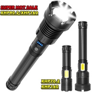X xhp160 Strong Light Flashlight Outdoor Camping p90 Emergency Rechargeable Flashlight p70 Strong Li