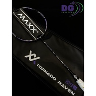MAXX TORNADO RAVEN BADMINTON RACQUET WITH COVER