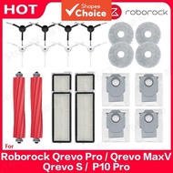 Robot Vacuum Accessories For Roborock Q Revo MaxV / Q Revo S / Q Revo Pro Dust Bag Mop