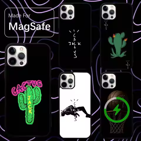 C-Cactus J-Jack Phone Case For iPhone 17,16,15,14,13,12,11,Pro,Max,Plus,Mini,SE,Air Magsafe Magnetic