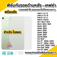 🔥พร้อมส่ง ฟิล์มหลัง ฟิล์มกันรอย เคฟล่า สำหรับ iPad mini5 mini6 Gen6 Gen7 Gen8 Gen9 Gen10 Air4 Air5 A