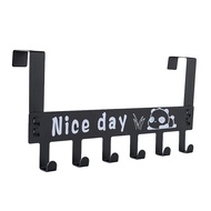 HEOSA 6-pin nice day door-mounted clothes hanger