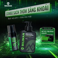 Bộ Quà Tặng Nam Giới - Gồm 1 SRM Nam Giới Và 1 BVS Nam MILIMAN